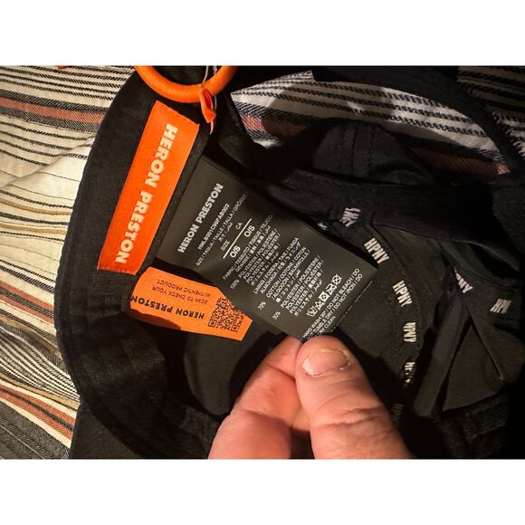 HERON PRESTON HPNY Nylon Hat - New with tags, in original packaging - Black - Picture 6 of 11